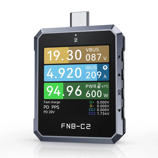 FNIRSI FNB-C2 USB Fast Charging Protocol Tester – (Image 1, ) – FNIRSI AMPANOVA