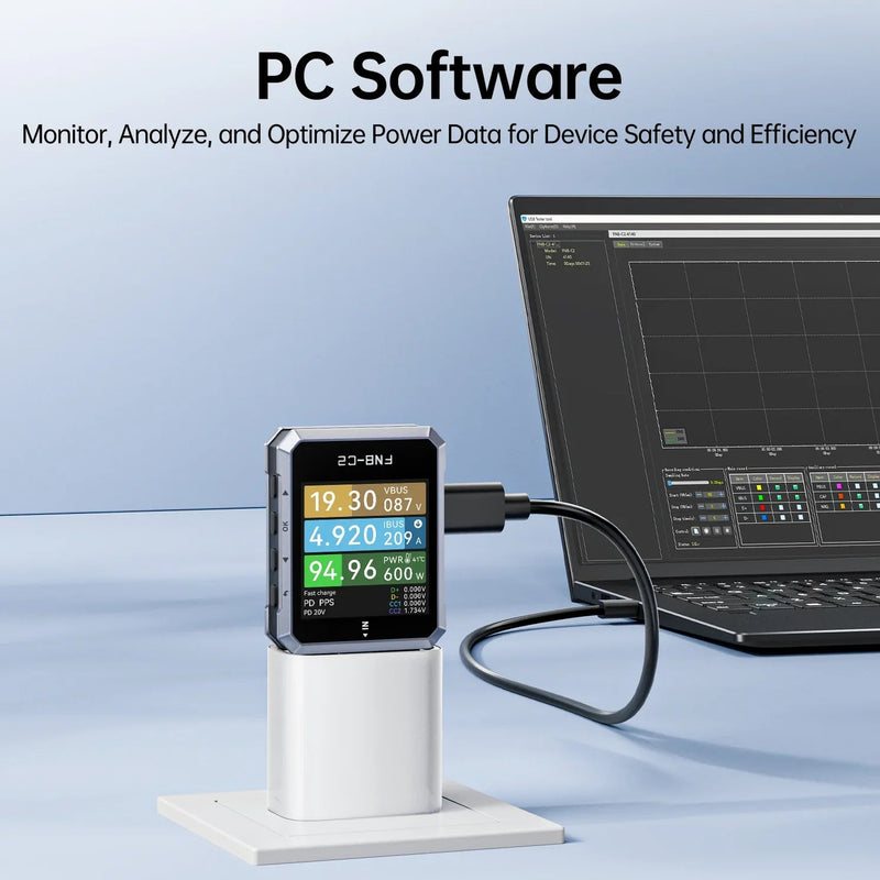Load image into Gallery viewer, FNIRSI FNB-C2 USB Fast Charging Protocol Tester – (Image 8, ) – FNIRSI AMPANOVA
