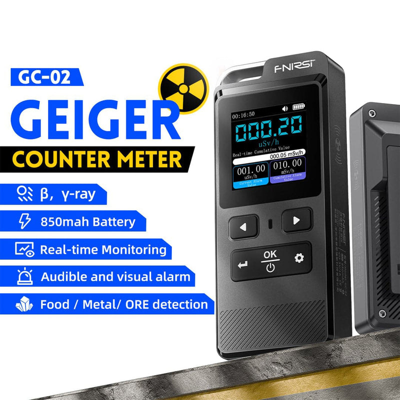 Load image into Gallery viewer, FNIRSI GC - 02 Geiger Counter Nuclear Radiation Detector (2) - FN - GC02 - NRD - FNIRSI - AMPANOVA
