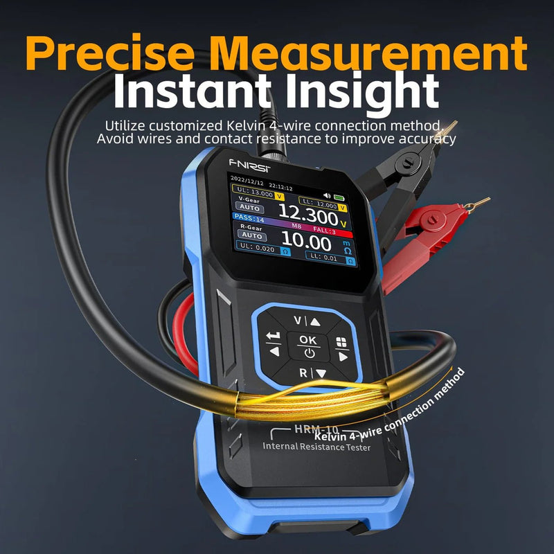 Load image into Gallery viewer, FNIRSI HRM - 10 Battery Voltage Internal Resistance Tester (5) - FN - HRM10 - BVIR - TSTR - FNIRSI - ALTWAYLAB
