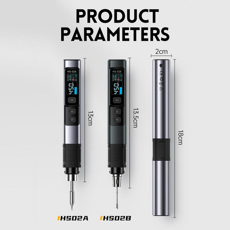 Load image into Gallery viewer, FNIRSI HS - 02 Intelligent Soldering Iron HS - 02A / Standard(3) - FNIRSI - ALTWAYLAB
