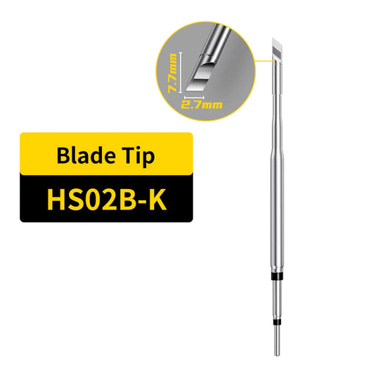 FNIRSI HS - 02 Soldering Iron Tips HS02B - K(8) - FN - HS02B - K - SIT - FNIRSI - ALTWAYLAB