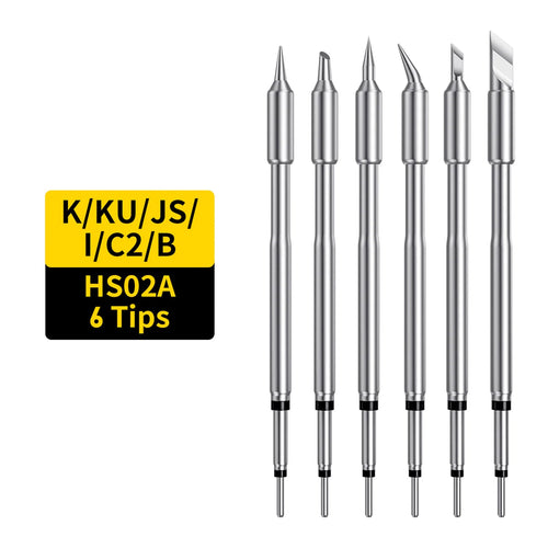 FNIRSI HS - 02A Soldering Iron 6Tips Set (1) - FN - HS02A - 6SIT - FNIRSI - AMPANOVA