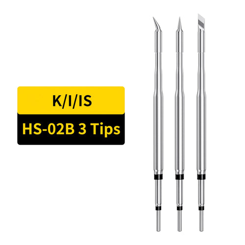 FNIRSI HS - 02B Soldering Iron 3Tips Set (1) - FN - HS02B - 3SIT - FNIRSI - AMPANOVA