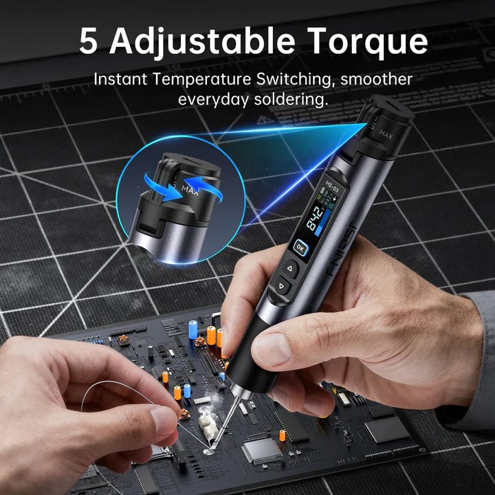Load image into Gallery viewer, FNIRSI HS-03 Cordless Soldering Iron – (Image 8, ) – FNIRSI AMPANOVA
