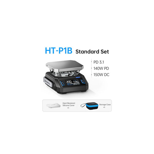 FNIRSI HT-P1B Mini Hot Plate Dual Mode Reflow & Heating Station 150W Standard Set – Soldering Station (Image 2, ) – FNIRSI AMPANOVA