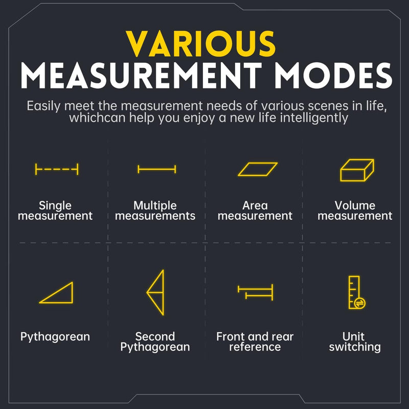 Load image into Gallery viewer, FNIRSI IR40 Smart Laser Rangefinder 40M Laser Tape Measure Black(7) - FN - IR40 - SLR - LTM - BK - Fnirsi - ALTWAYLAB
