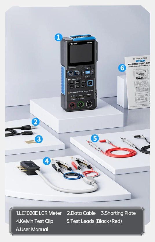 FNIRSI LC1020E LCR High - Precision Handheld Meter – (Image 11, ) – FNIRSI AMPANOVA