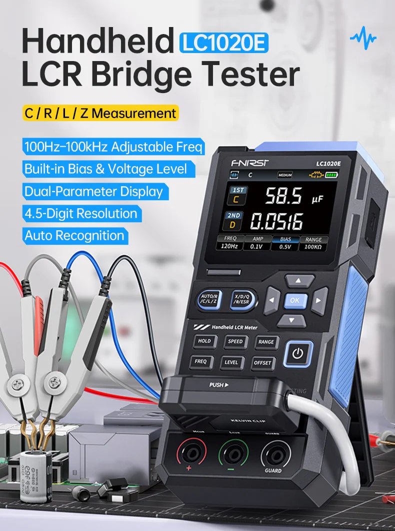 Load image into Gallery viewer, FNIRSI LC1020E LCR High - Precision Handheld Meter – (Image 3, ) – FNIRSI AMPANOVA
