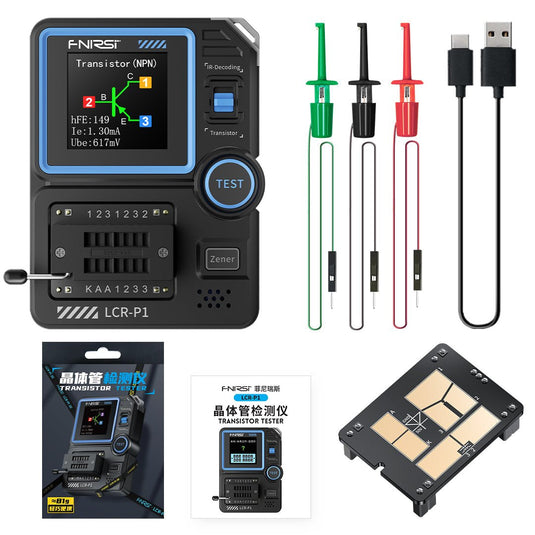 FNIRSI LCR - P1 Multifunction Transistor Capacitor Tester (9) - FN - LCR - P1 - MTCT - FNIRSI - ALTWAYLAB