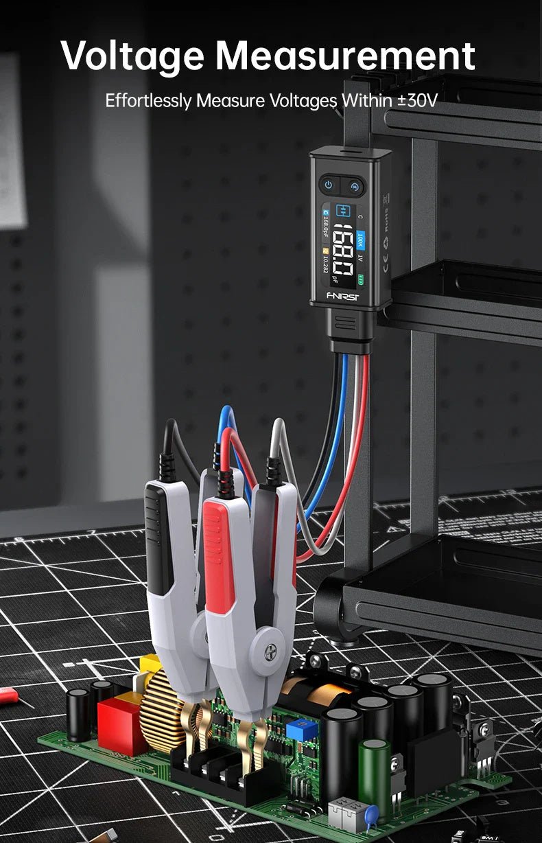 Load image into Gallery viewer, FNIRSI LCR - ST2 100K LCR ESR Meter 2 - in - 1 Digital Tweezers Bridge – (Image 23, ) – FNIRSI AMPANOVA
