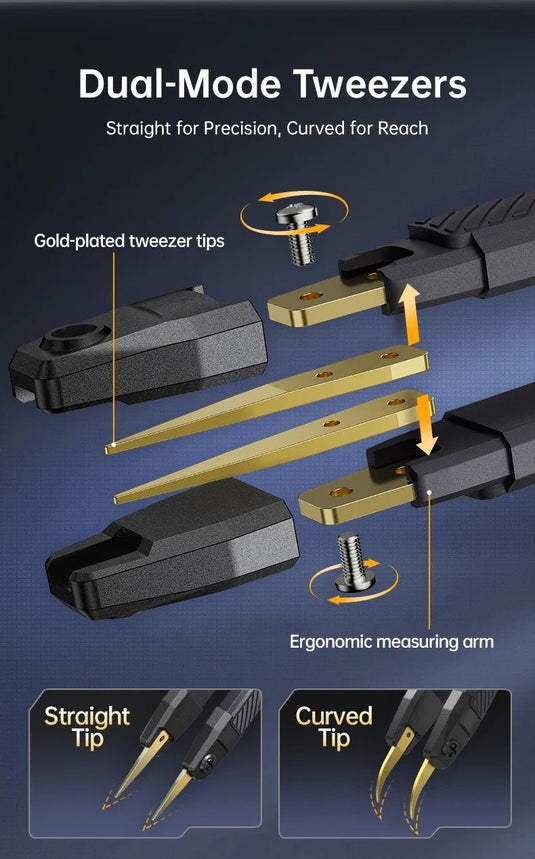 FNIRSI LCR - ST2 100K LCR ESR Meter 2 - in - 1 Digital Tweezers Bridge – (Image 14, ) – FNIRSI AMPANOVA