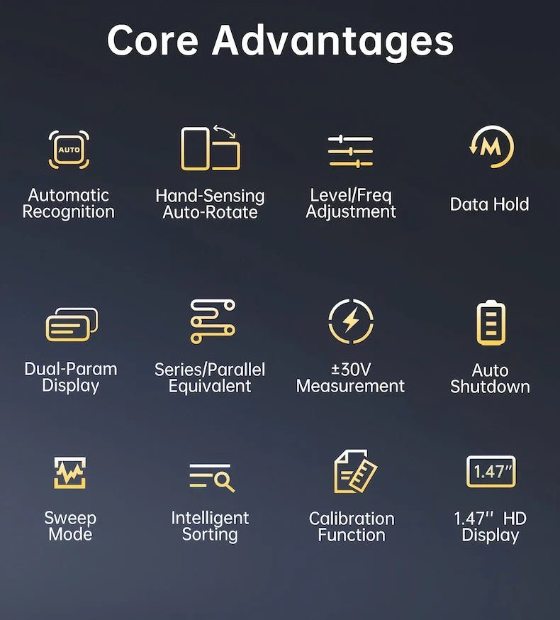 Load image into Gallery viewer, FNIRSI LCR - ST2 100K LCR ESR Meter 2 - in - 1 Digital Tweezers Bridge – (Image 5, ) – FNIRSI AMPANOVA
