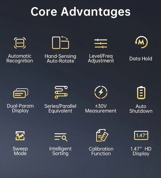 FNIRSI LCR - ST2 100K LCR ESR Meter 2 - in - 1 Digital Tweezers Bridge – (Image 5, ) – FNIRSI AMPANOVA