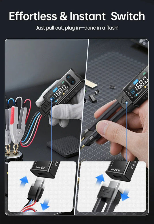 FNIRSI LCR - ST2 100K LCR ESR Meter 2 - in - 1 Digital Tweezers Bridge – (Image 15, ) – FNIRSI AMPANOVA