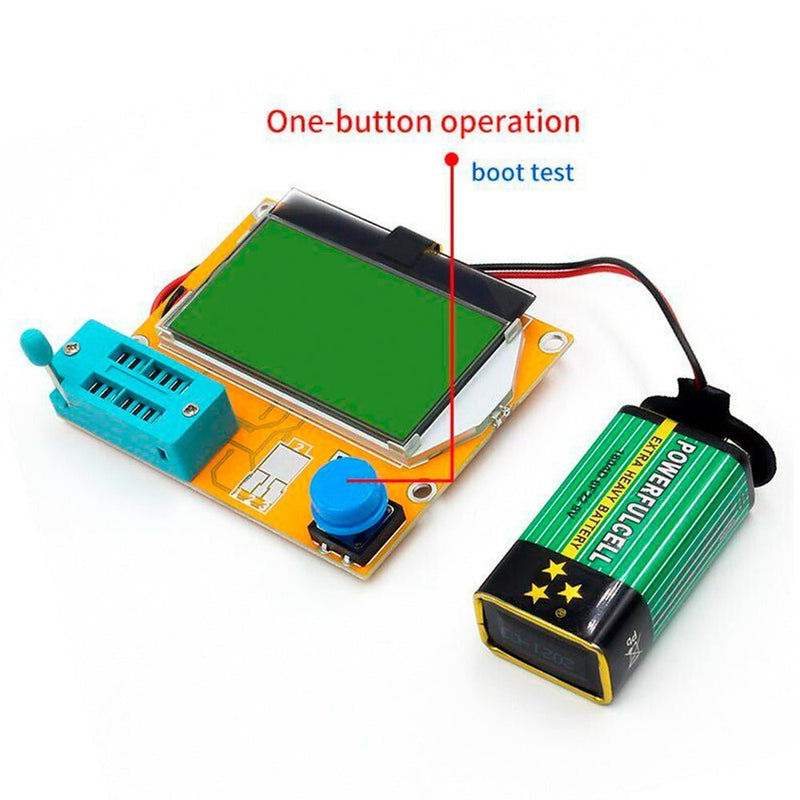 Load image into Gallery viewer, FNIRSI LCR - T4 ESR Meter Transistor Tester LCR - T4 Tester+Battery Buckle (Without Battery)(4) - FN - LCR - T4 - TSTR - NB - Fnirsi - ALTWAYLAB
