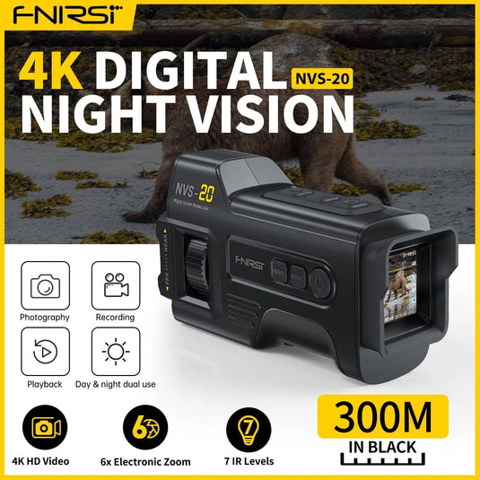 FNIRSI NVS - 20 4K Digital Night Vision Device (3) - FN - NVS20 - DNVD - FNIRSI - ALTWAYLAB