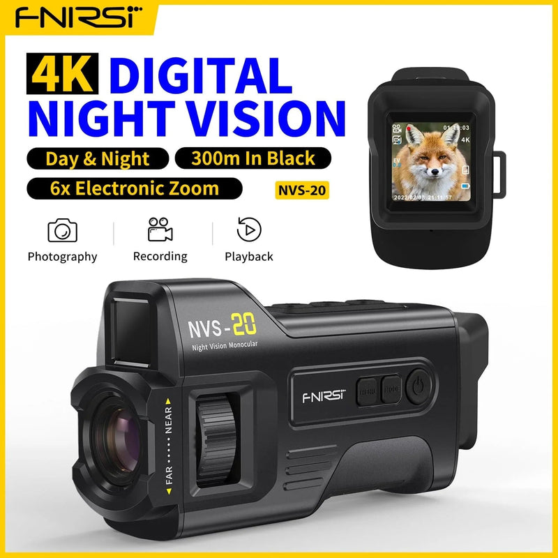 Load image into Gallery viewer, FNIRSI NVS - 20 4K Digital Night Vision Device (2) - FN - NVS20 - DNVD - FNIRSI - ALTWAYLAB
