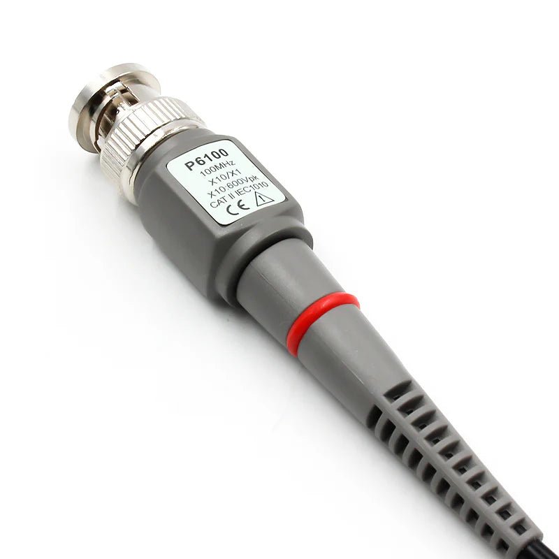 Load image into Gallery viewer, FNIRSI P6100A Oscilloscope Probe DC - 6MHz DC - 100MHz Scope Clip Probe + Adapter (5) - FN - P6100A - OSCP - PROBE - AR - FNIRSI - AMPANOVA
