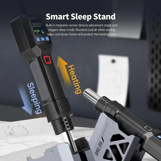 FNIRSI SAG - 55 Handheld Portable Hot Air Gun 550W High - Power Set 2 - Pro – (Image 7, ) – FNIRSI AMPANOVA