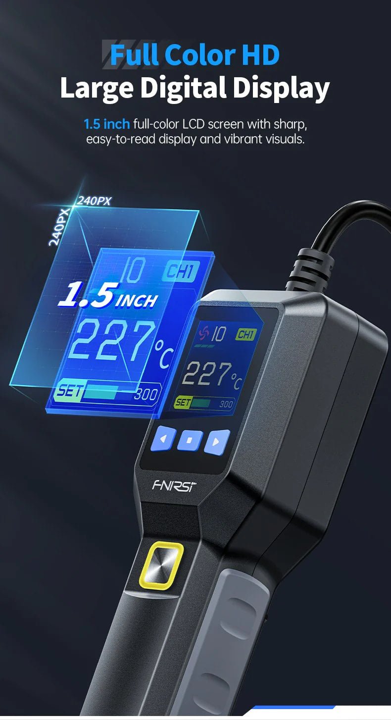 Load image into Gallery viewer, FNIRSI SAG - 55 Handheld Portable Hot Air Gun 550W High - Power Set 2 - Pro – (Image 10, ) – FNIRSI AMPANOVA
