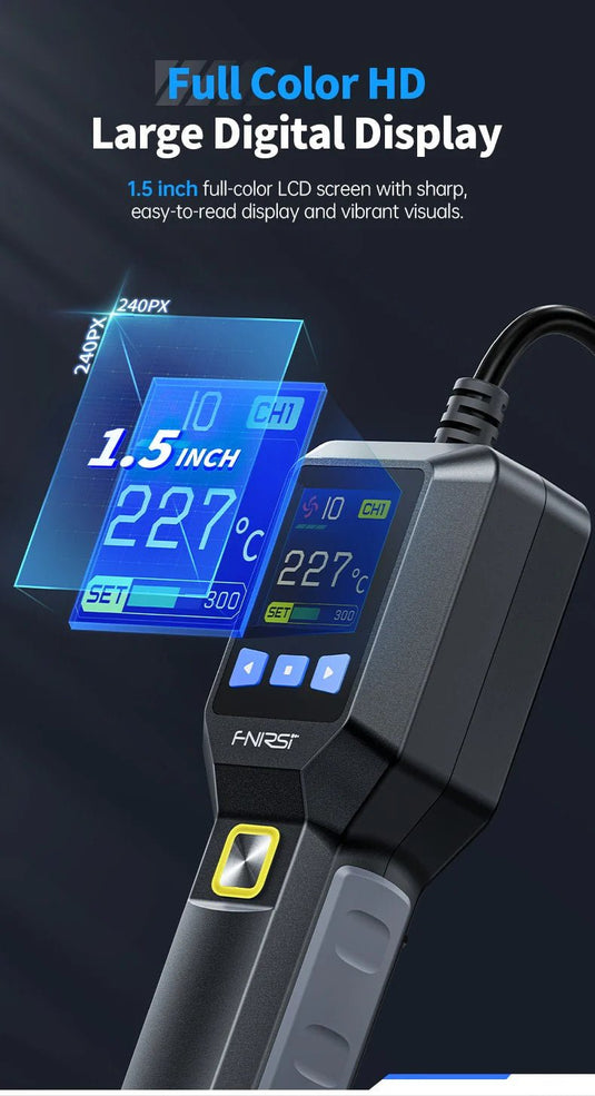 FNIRSI SAG - 55 Handheld Portable Hot Air Gun 550W High - Power Set 2 - Pro – (Image 10, ) – FNIRSI AMPANOVA