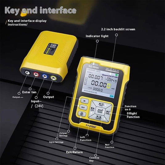 FNIRSI SG-004A Multi-functional Signal Generator Yellow – Signal Generator (Image 5, ) – FNIRSI AMPANOVA