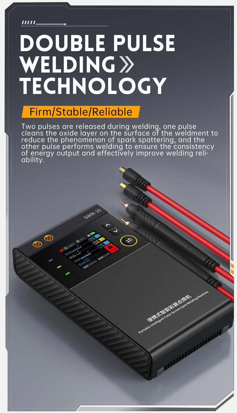 Load image into Gallery viewer, FNIRSI SWM - 10 Portable Battery Spot Welder (8) - FN - SWM - 10 - PBSW - Fnirsi - ALTWAYLAB
