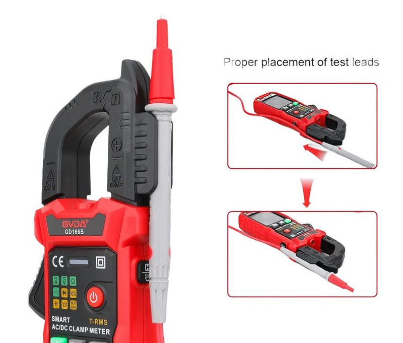 Load image into Gallery viewer, GVDA Digital Clamp Meter GD166/168 – (Image 30, imp) – GVDA AMPANOVA
