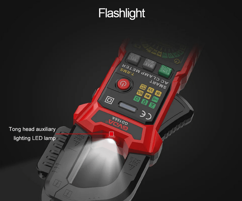 Load image into Gallery viewer, GVDA Digital Clamp Meter GD166/168 – (Image 39, imp) – GVDA AMPANOVA
