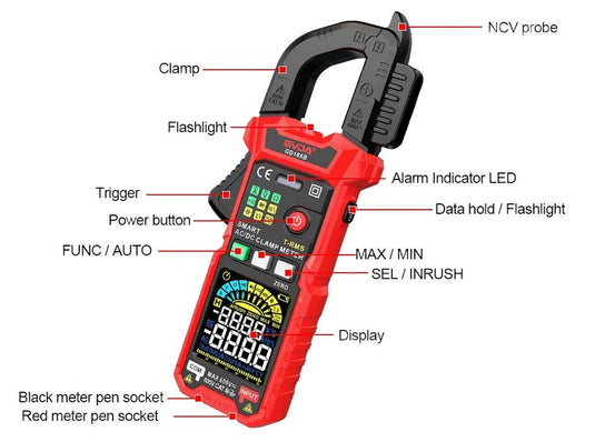 GVDA Digital Clamp Meter GD166/168 – (Image 15, imp) – GVDA AMPANOVA