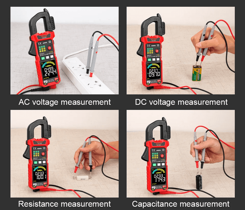 Load image into Gallery viewer, GVDA Digital Clamp Meter GD166/168 – (Image 26, imp) – GVDA AMPANOVA
