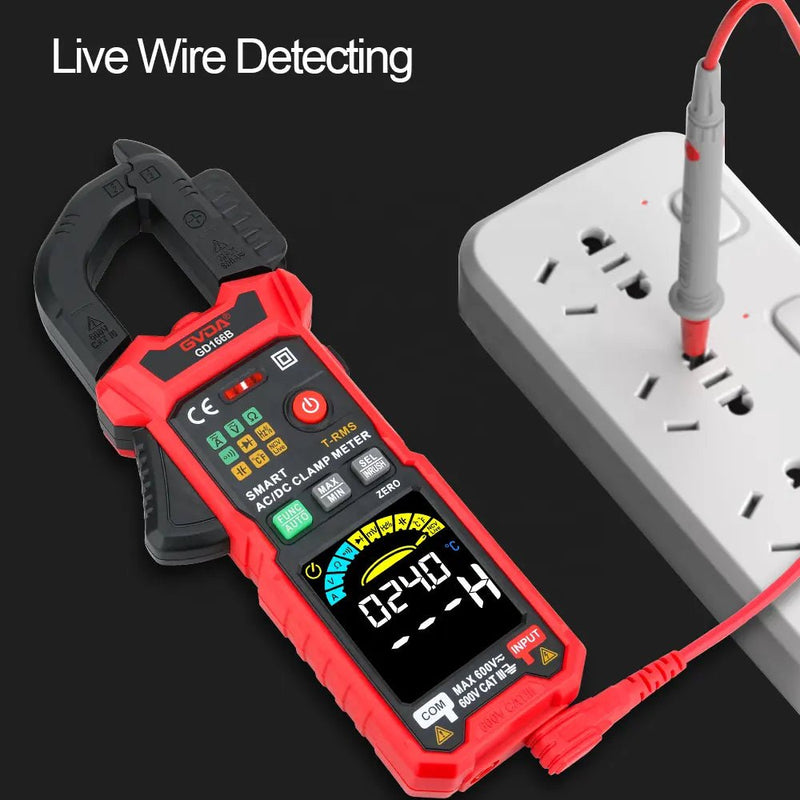 Load image into Gallery viewer, GVDA Digital Clamp Meter GD166/168 – (Image 9, imp) – GVDA AMPANOVA
