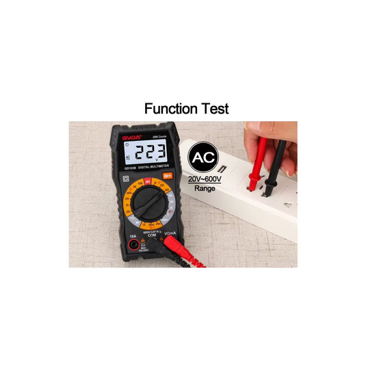 GVDA GD103B 2000 Counts Manual Range Pocket Digital Multimter – Multimeter (Image 5, ) – GVDA AMPANOVA