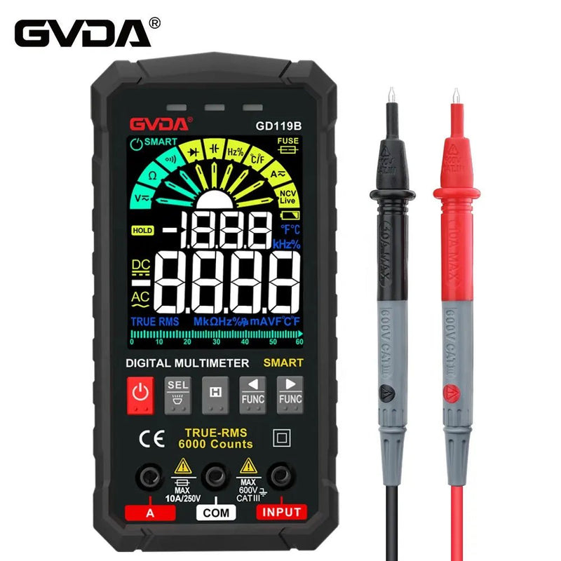 Load image into Gallery viewer, GVDA GD119 Digital Multimeter with Smart Measure – (Image 1, imp) – GVDA AMPANOVA
