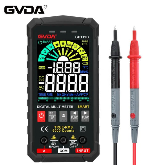 GVDA GD119 Digital Multimeter with Smart Measure – (Image 1, imp) – GVDA AMPANOVA