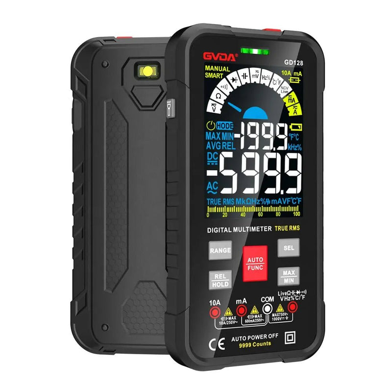 Load image into Gallery viewer, GVDA GD128 Digital Multimeter with Smart Measure and Color LCD – (Image 12, imp) – GVDA AMPANOVA
