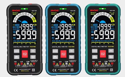GVDA GD128 Digital Multimeter with Smart Measure and Color LCD – (Image 1, imp) – GVDA AMPANOVA