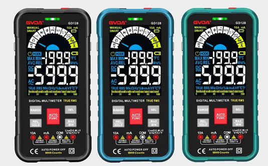 GVDA GD128 Digital Multimeter with Smart Measure and Color LCD – (Image 1, imp) – GVDA AMPANOVA
