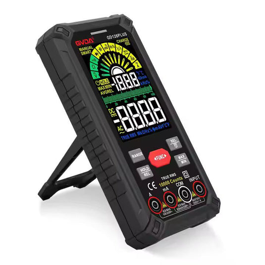 GVDA GD128 Plus Digital Multimeter with Smart Measure and Color LCD Black Plus – (Image 1, imp) – GVDA AMPANOVA