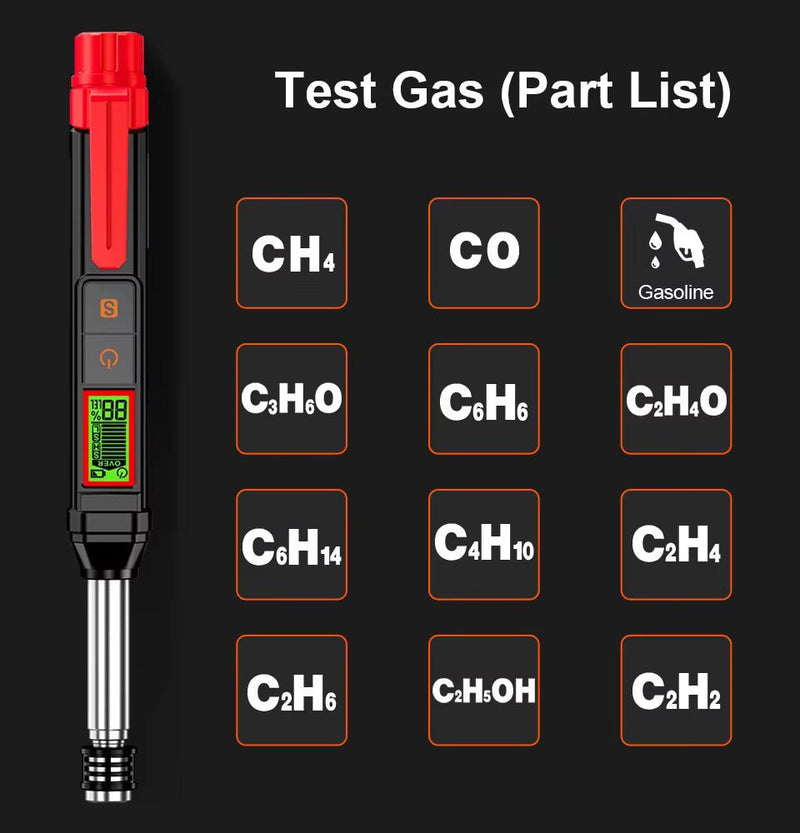 Load image into Gallery viewer, GVDA GD133 Combustible Gas Leakage Detector with Retractable Probe – (Image 3, imp) – GVDA AMPANOVA
