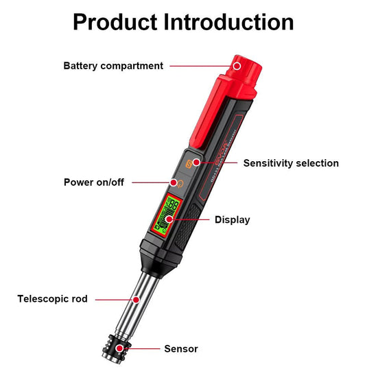 GVDA GD133 Combustible Gas Leakage Detector with Retractable Probe – (Image 5, imp) – GVDA AMPANOVA