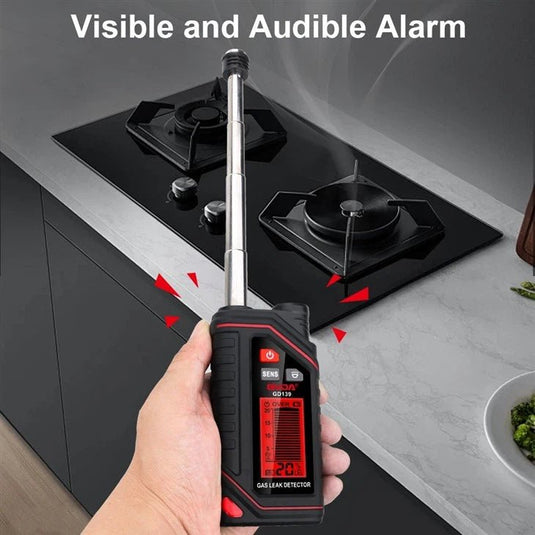 GVDA GD139 Rechargeable Combustible Gas Detector with Retractable Probe – (Image 3, imp) – GVDA AMPANOVA