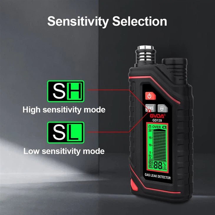 Load image into Gallery viewer, GVDA GD139 Rechargeable Combustible Gas Detector with Retractable Probe – (Image 4, imp) – GVDA AMPANOVA
