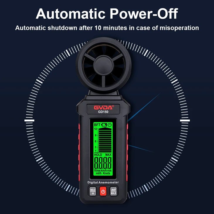 Load image into Gallery viewer, GVDA GD150 Digital Anemometer – Anemometer (Image 6, ) – GVDA AMPANOVA
