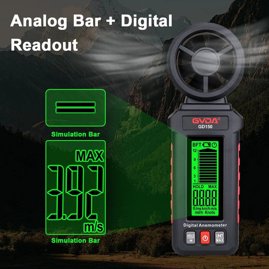 GVDA GD150 Digital Anemometer – Anemometer (Image 4, ) – GVDA AMPANOVA