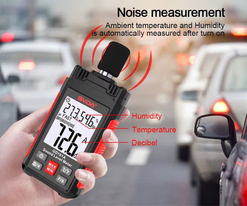 Load image into Gallery viewer, GVDA GD151A, GD151B Sound Level Meters – (Image 6, imp) – GVDA AMPANOVA
