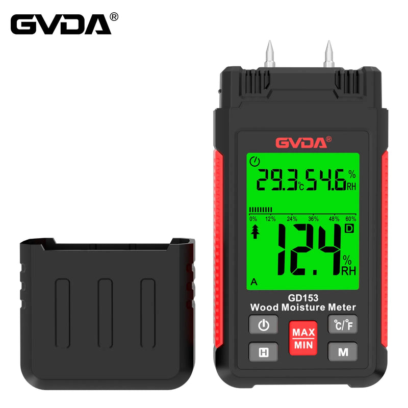 Load image into Gallery viewer, GVDA GD153 Wood Moisture Meter – (Image 1, imp) – GVDA AMPANOVA
