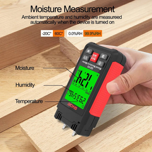 GVDA GD153 Wood Moisture Meter – (Image 3, imp) – GVDA AMPANOVA