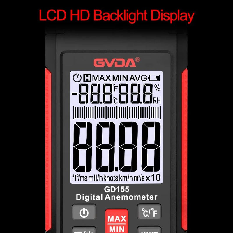 Load image into Gallery viewer, GVDA GD155 Digital Anemometer – (Image 3, imp) – GVDA AMPANOVA

